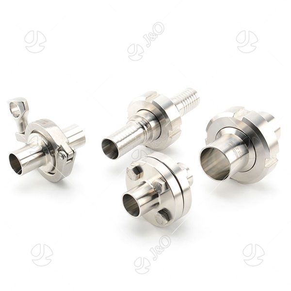 Hygienic Stainless Steel DIN11864 Aseptic Connection Fittings China